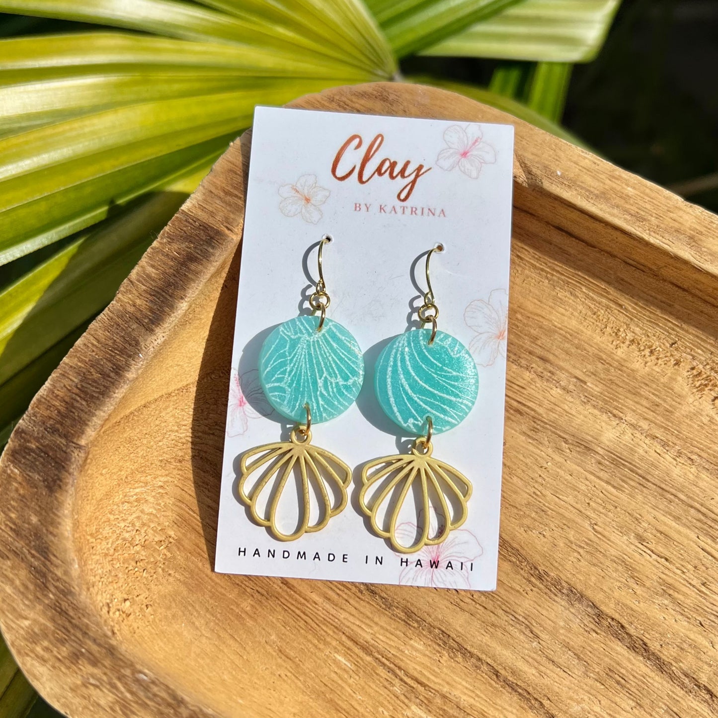 TEAL-SHELL CHARM