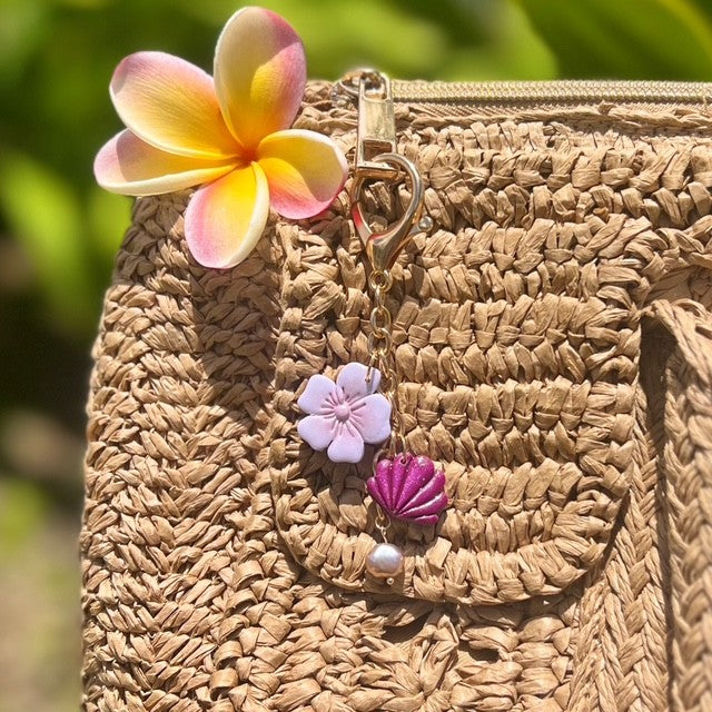 BAG CHARM - PURPLE