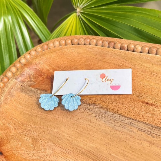 SHELL HOOP - BLUE