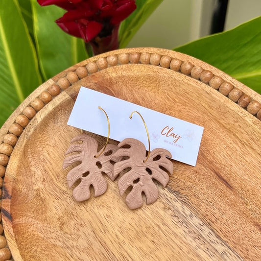 BROWN - LARGE MONSTERA
