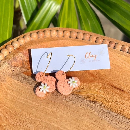 MINNIE HOOP -ORANGE + TIARE