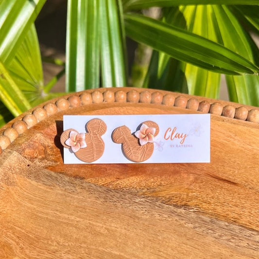 MINNIE STUDS - ORANGE