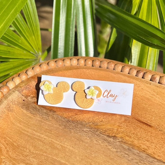 MINNIE STUDS - YELLOW