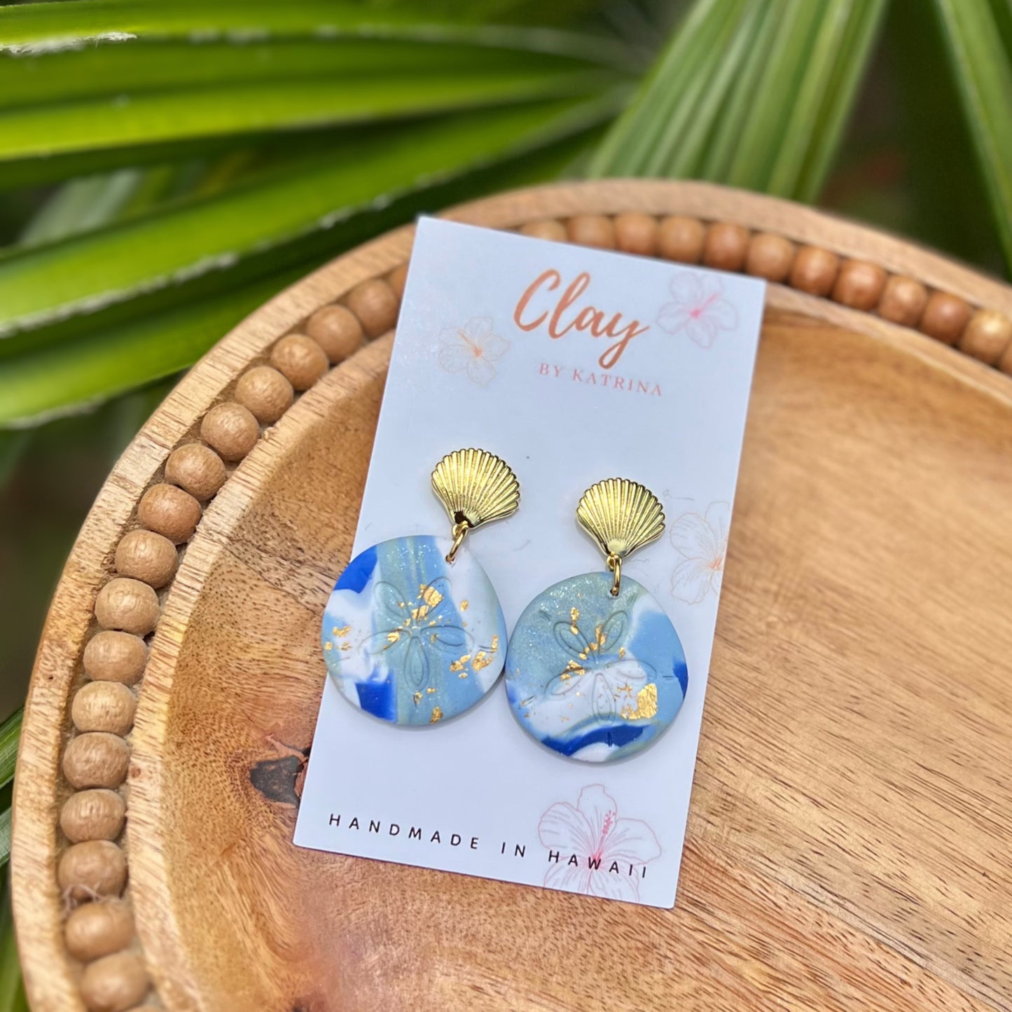 GOLD BLUE SANDDOLLAR