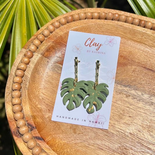 MONSTERA DANGLE (green)