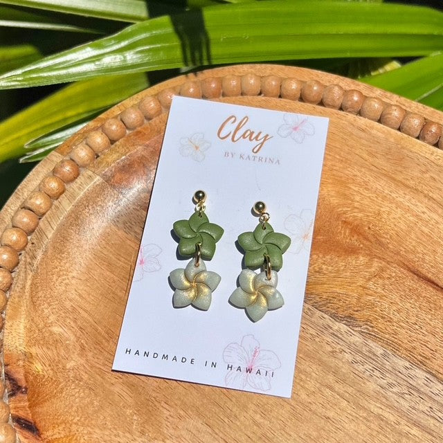 DOUBLE PLUMERIA-GREEN