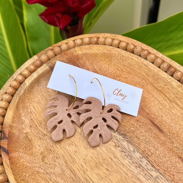 BROWN - LARGE MONSTERA
