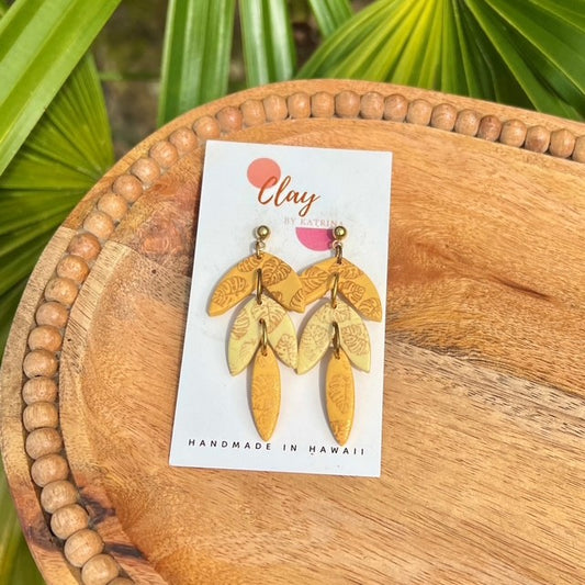 3 TIER YELLOW MONSTERA