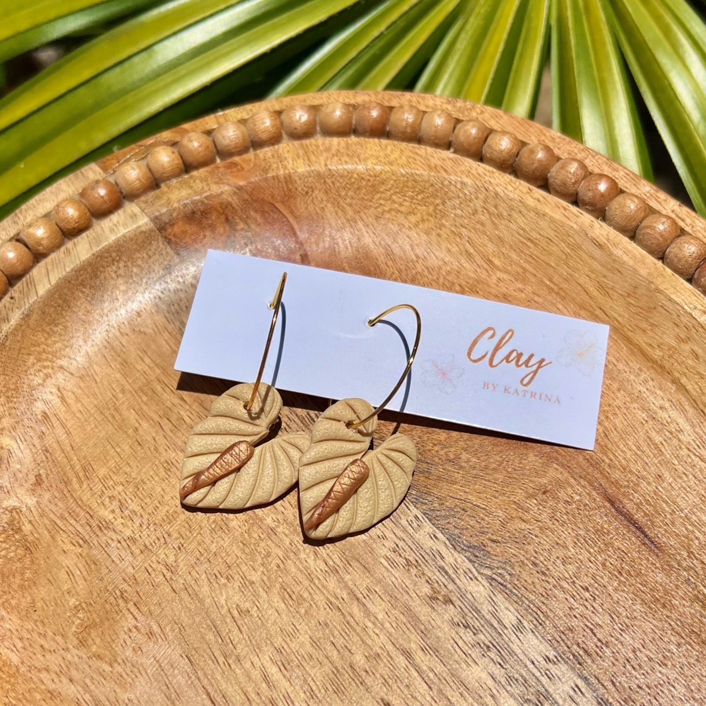 ANTHURIUM HOOP-YELLOW